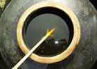 黒酢の天然発酵過程